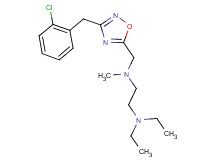 N-{[3-(2-chlorobenzyl)-1,2,4-oxadiazol-5-yl]methyl}-N',N'-diethyl-N-methyl-1,2-ethanediamine