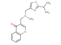 3-{[[(2-isopropyl-1,3-thiazol-4-yl)methyl](methyl)amino]methyl}-4H-chromen-4-one