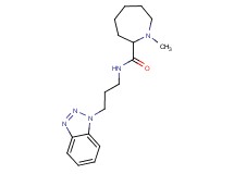 N-[3-(1H-1,2,3-benzotriazol-1-yl)propyl]-1-methyl-2-azepanecarboxamide