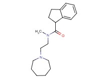N-(2-azepan-1-ylethyl)-N-methylindane-1-carboxamide