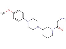 (2-{3-[4-(4-methoxyphenyl)-1-piperazinyl]-1-piperidinyl}-2-oxoethyl)amine dihydrochloride