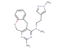 N,2-dimethyl-N-[2-(1-methyl-1H-pyrazol-4-yl)ethyl]-5,11-dihydro[1]benzoxepino[3,4-d]pyrimidin-4-amine