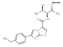 N-[(1S,2R)-1-(aminocarbonyl)-2-hydroxypropyl]-6-(4-ethylphenyl)imidazo[2,1-b][1,3]thiazole-3-carboxamide