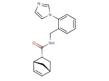 (1R*,2R*,4R*)-N-[2-(1H-imidazol-1-yl)benzyl]bicyclo[2.2.1]hept-5-ene-2-carboxamide