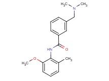 3-[(dimethylamino)methyl]-N-(2-methoxy-6-methylphenyl)benzamide