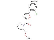 (2S)-1-[5-(2-chlorophenyl)-2-furoyl]-2-(methoxymethyl)pyrrolidine