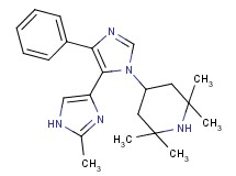 2-methyl-5'-phenyl-3'-(2,2,6,6-tetramethylpiperidin-4-yl)-1H,3'H-4,4'-biimidazole