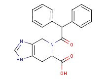 5-(diphenylacetyl)-4,5,6,7-tetrahydro-1H-imidazo[4,5-c]pyridine-6-carboxylic acid