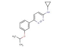 N-cyclopropyl-6-(3-isopropoxyphenyl)pyridazin-3-amine