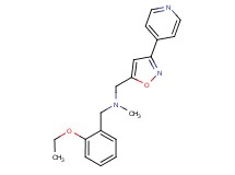 (2-ethoxybenzyl)methyl{[3-(4-pyridinyl)-5-isoxazolyl]methyl}amine