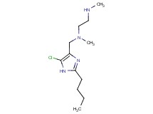 N-[(2-butyl-5-chloro-1H-imidazol-4-yl)methyl]-N,N'-dimethylethane-1,2-diamine