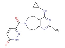 6-{[4-(cyclopropylamino)-2-methyl-5,6,8,9-tetrahydro-7H-pyrimido[4,5-d]azepin-7-yl]carbonyl}pyridazin-3(2H)-one