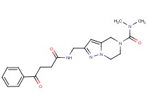 N,N-dimethyl-2-{[(4-oxo-4-phenylbutanoyl)amino]methyl}-6,7-dihydropyrazolo[1,5-a]pyrazine-5(4H)-carboxamide