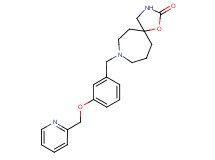 8-[3-(pyridin-2-ylmethoxy)benzyl]-1-oxa-3,8-diazaspiro[4.6]undecan-2-one