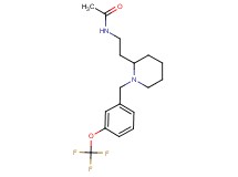 N-(2-{1-[3-(trifluoromethoxy)benzyl]-2-piperidinyl}ethyl)acetamide