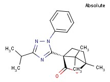 (1R,4S)-4-(3-isopropyl-1-phenyl-1H-1,2,4-triazol-5-yl)-1,7,7-trimethyl-2-oxabicyclo[2.2.1]heptan-3-one