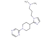 N,N-dimethyl-3-{2-[1-(2-pyrazinyl)-4-piperidinyl]-1H-imidazol-1-yl}-1-propanamine
