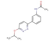 N-[3-(6-isopropoxy-3-pyridazinyl)phenyl]acetamide