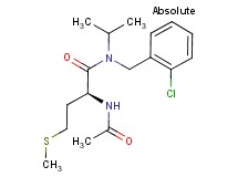 (2S)-2-(acetylamino)-N-(2-chlorobenzyl)-N-isopropyl-4-(methylthio)butanamide