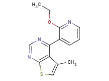 4-(2-ethoxypyridin-3-yl)-5-methylthieno[2,3-d]pyrimidine