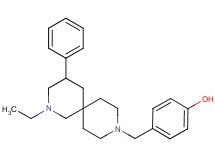 4-[(2-ethyl-4-phenyl-2,9-diazaspiro[5.5]undec-9-yl)methyl]phenol
