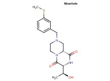 (3R,9aR)-3-[(1S)-1-hydroxyethyl]-8-[3-(methylthio)benzyl]tetrahydro-2H-pyrazino[1,2-a]pyrazine-1,4(3H,6H)-dione