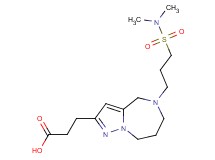 3-(5-{3-[(dimethylamino)sulfonyl]propyl}-5,6,7,8-tetrahydro-4H-pyrazolo[1,5-a][1,4]diazepin-2-yl)propanoic acid