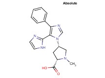 (4S)-1-methyl-4-(5'-phenyl-1H,3'H-2,4'-biimidazol-3'-yl)-L-proline