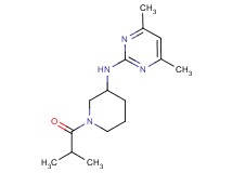 N-(1-isobutyrylpiperidin-3-yl)-4,6-dimethylpyrimidin-2-amine