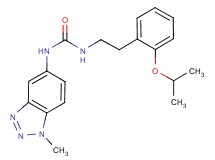 N-[2-(2-isopropoxyphenyl)ethyl]-N'-(1-methyl-1H-1,2,3-benzotriazol-5-yl)urea