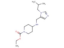 ethyl 4-{[(1-isobutyl-1H-imidazol-5-yl)methyl]amino}piperidine-1-carboxylate
