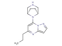 7-[(1R*,5S*)-3,8-diazabicyclo[3.2.1]oct-8-yl]-5-propylpyrazolo[1,5-a]pyrimidine