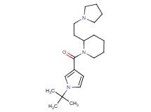 1-[(1-tert-butyl-1H-pyrrol-3-yl)carbonyl]-2-[2-(1-pyrrolidinyl)ethyl]piperidine