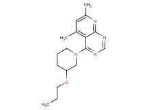 5,7-dimethyl-4-(3-propoxypiperidin-1-yl)pyrido[2,3-d]pyrimidine