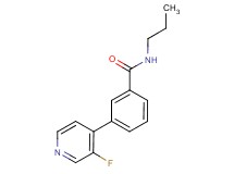 3-(3-fluoropyridin-4-yl)-N-propylbenzamide