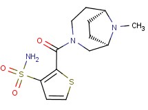 2-{[(1R*,6S*)-9-methyl-3,9-diazabicyclo[4.2.1]non-3-yl]carbonyl}thiophene-3-sulfonamide