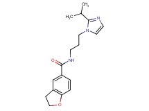 N-[3-(2-isopropyl-1H-imidazol-1-yl)propyl]-2,3-dihydro-1-benzofuran-5-carboxamide