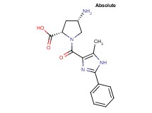 (4S)-4-amino-1-[(5-methyl-2-phenyl-1H-imidazol-4-yl)carbonyl]-L-proline