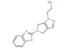 2-[5-(1,3-benzoxazol-2-yl)-5,6-dihydropyrrolo[3,4-c]pyrazol-1(4H)-yl]ethanol
