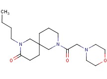 2-butyl-8-(morpholin-4-ylacetyl)-2,8-diazaspiro[5.5]undecan-3-one