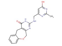 2-{[(6-hydroxy-2-methylpyrimidin-4-yl)methyl]amino}-5,11-dihydro[1]benzoxepino[3,4-d]pyrimidin-4(3H)-one