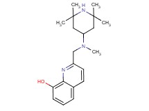 2-{[methyl(2,2,6,6-tetramethylpiperidin-4-yl)amino]methyl}quinolin-8-ol