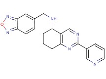 N-(2,1,3-benzoxadiazol-5-ylmethyl)-2-(3-pyridinyl)-5,6,7,8-tetrahydro-5-quinazolinamine