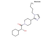 (1R)-2-[4-(1-butyl-1H-imidazol-2-yl)-1-piperidinyl]-1-cyclohexyl-2-oxoethanol