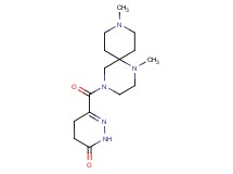 6-[(1,9-dimethyl-1,4,9-triazaspiro[5.5]undec-4-yl)carbonyl]-4,5-dihydropyridazin-3(2H)-one