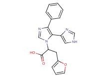 3-(2-furyl)-2-(5'-phenyl-1H,3'H-4,4'-biimidazol-3'-yl)propanoic acid