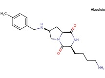 (3S,7S,8aS)-3-(4-aminobutyl)-7-[(4-methylbenzyl)amino]hexahydropyrrolo[1,2-a]pyrazine-1,4-dione