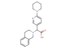3,4-dihydroisoquinolin-2(1H)-yl(6-piperidin-1-ylpyridin-3-yl)acetic acid