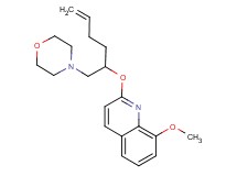 8-methoxy-2-{[1-(morpholin-4-ylmethyl)pent-4-en-1-yl]oxy}quinoline