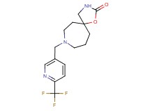 8-{[6-(trifluoromethyl)-3-pyridinyl]methyl}-1-oxa-3,8-diazaspiro[4.6]undecan-2-one